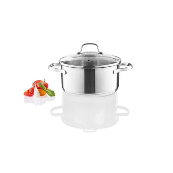 SILVERCREST® Topf, Ø 20 cm, Edelstahl - B-Ware