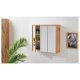 LIVARNO home Spiegelschrank »Verona« in Wotan-Eiche-Nachbildung - B-Ware