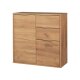 LIVARNO home Kommode »Verona«, mit Griffe in Mattsilber-Optik - B-Ware