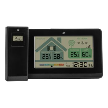 AURIOL® Funk-Wetterstation mit Lüftungsempfehlung - B-Ware