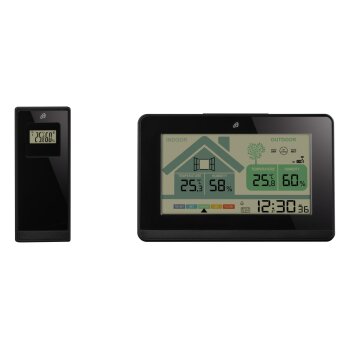 AURIOL® Funk-Wetterstation mit Lüftungsempfehlung - B-Ware