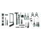 PARKSIDE® Werkzeugkoffer, inkl. Werkzeugsortiment - B-Ware