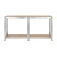 PARKSIDE® Haushaltsregal, mit Rahmen aus verzinktem Stahl - B-Ware