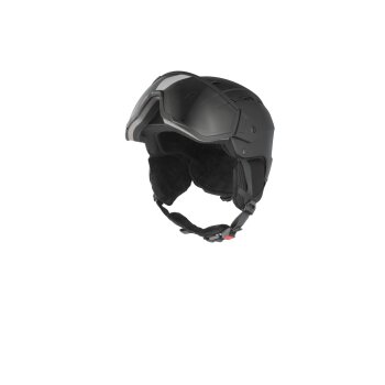 CRIVIT Damen/Herren Skihelm, mit selbsttönendem Visier, M/L, schwarz - B-Ware sehr gut