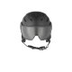 CRIVIT Damen/Herren Skihelm, mit selbsttönendem Visier, M/L, schwarz - B-Ware sehr gut