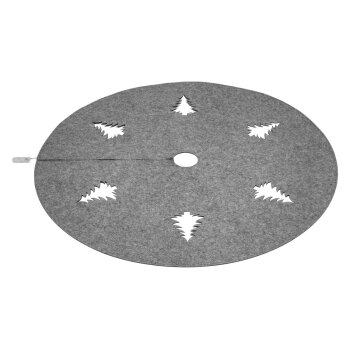 LIVARNO home LED-Weihnachtsbaumdecke (Rund, Grau) - B-Ware sehr gut