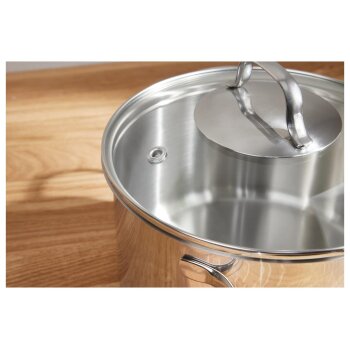 SILVERCREST® Topf-Set, 5-teilig, Edelstahl, Premium - B-Ware