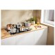 SILVERCREST® Topf-Set, 5-teilig, Edelstahl, Premium - B-Ware