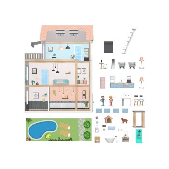 lupilu® XXL-Puppenhaus - B-Ware