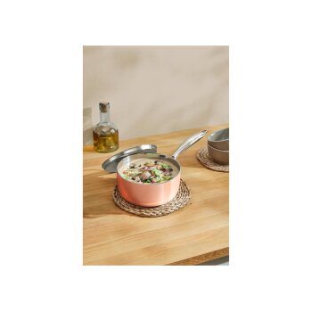 SILVERCREST® Stielkasserolle Kupfer 16 cm - B-Ware