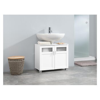 LIVARNO home Waschbeckenunterschrank »Basel«,...