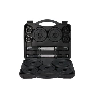 CRIVIT Kurzhantel-Set, 18-teilig - B-Ware