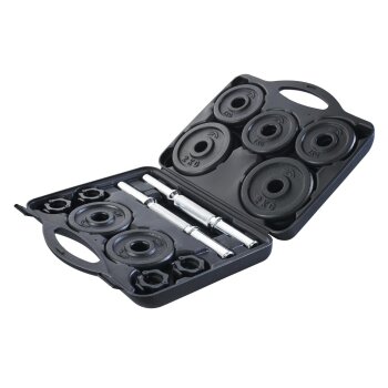 CRIVIT Kurzhantel-Set, 18-teilig - B-Ware