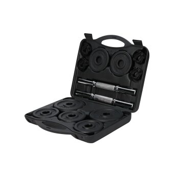 CRIVIT Kurzhantel-Set, 18-teilig - B-Ware