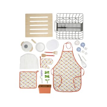 lupilu® Deluxe-Holz-Küche - B-Ware Transportschaden