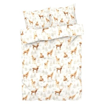 LIVARNO home Bettwäsche, aus Fleece, 220 x 200 cm,...