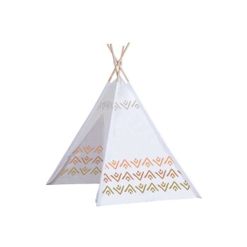 John Spielzelt Tipi (Natur/orange/braun/grün) -...