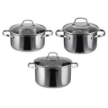 SILVERCREST® Topf-Set, 3 Stück - B-Ware neuwertig