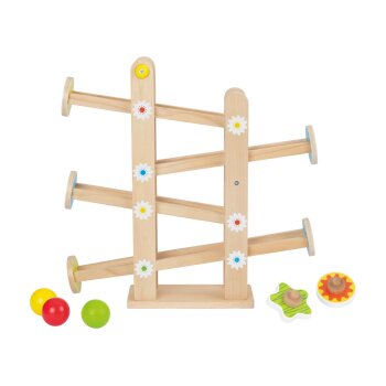 lupilu® Holz-Kugelbahnen (Holzkugelbahn Kaskade) - B-Ware sehr gut