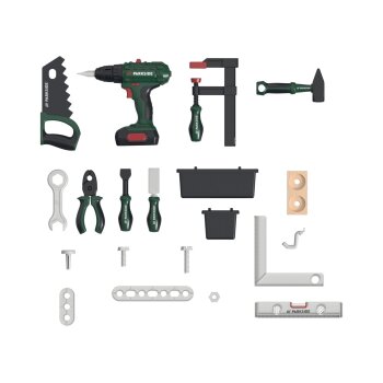 lupilu® Holzspielzeug, Werkbank - 77-teilig - B-Ware sehr gut