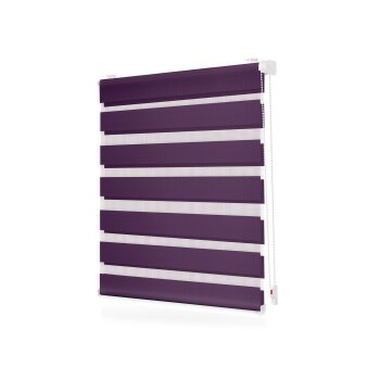 LICHTBLICK Duo Rollo Klemmfix, ohne Bohren (Brombeer, 60 x 220 cm) - B-Ware neuwertig