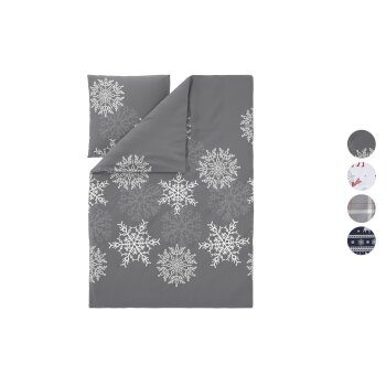 LIVARNO® Bettwäsche Fleece, 155 x 220 cm - B-Ware