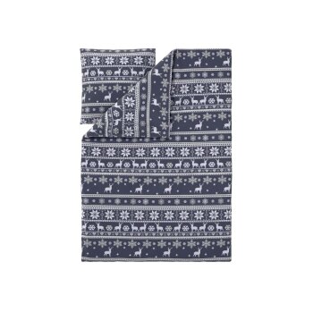 LIVARNO® Bettwäsche Fleece, 155 x 220 cm - B-Ware