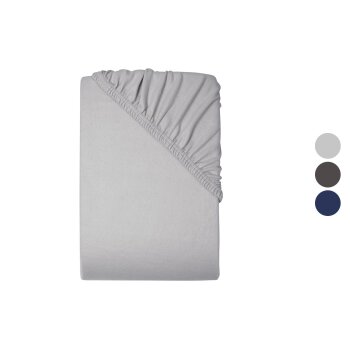 LIVARNO® Spannbettlaken Fleece 90-100x200 cm - B-Ware