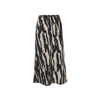 esmara® Damen Satin-Rock, mit hoher Leibhöhe -...