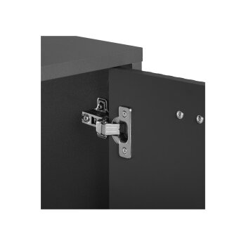 LIVARNO home Waschbecken-Unterschrank, anthrazit - B-Ware