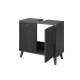 LIVARNO home Waschbecken-Unterschrank, anthrazit - B-Ware