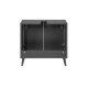 LIVARNO home Waschbecken-Unterschrank, anthrazit - B-Ware