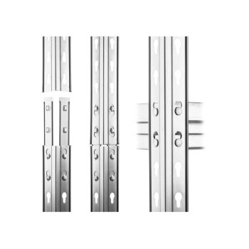 PARKSIDE PERFORMANCE® Schwerlastregal, verzinkter Stahl, B 200 x H 100 x T 50 cm - B-Ware