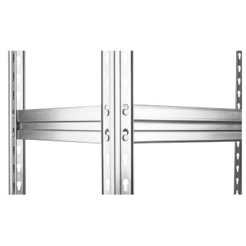 PARKSIDE PERFORMANCE® Schwerlastregal, verzinkter Stahl, B 200 x H 100 x T 50 cm - B-Ware
