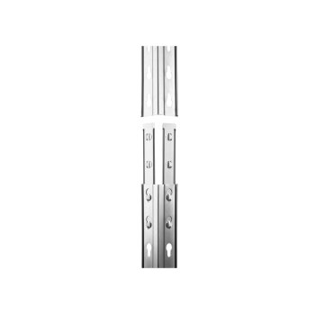 PARKSIDE PERFORMANCE® Schwerlastregal, verzinkter Stahl, B 200 x H 100 x T 50 cm - B-Ware