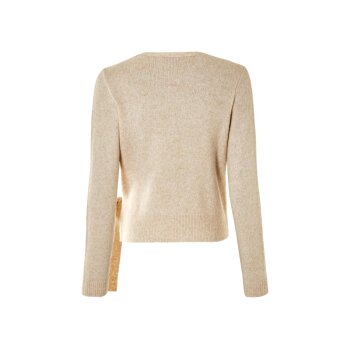 esmara® Damen Wickelcardigan, mit Wollanteil (Beige, S (36/38)) - B-Ware neuwertig
