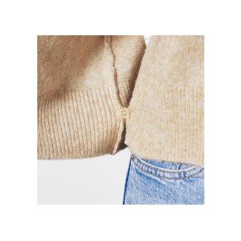esmara® Damen Wickelcardigan, mit Wollanteil (Beige, S (36/38)) - B-Ware neuwertig
