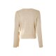esmara® Damen Wickelcardigan, mit Wollanteil (Beige, S (36/38)) - B-Ware neuwertig