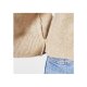 esmara® Damen Wickelcardigan, mit Wollanteil (Beige, S (36/38)) - B-Ware neuwertig