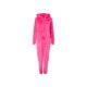 esmara® Damen Plüsch-Jumpsuit, mit Bündchen (Pink, L(44/46)) - B-Ware neuwertig