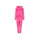 esmara® Damen Plüsch-Jumpsuit, mit Bündchen (Pink, L(44/46)) - B-Ware neuwertig