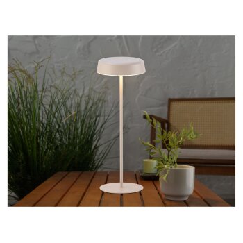LIVARNO home LED-Akku-Tischleuchte (Beige) - B-Ware sehr gut