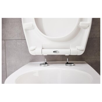 LIVARNO home WC-Sitz mit Absenkautomatik, aus Duroplast (Duroplast 3D) - B-Ware neuwertig