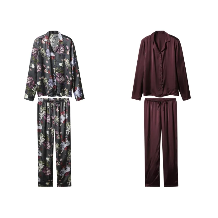 esmara® Damen Satin-Pyjama - B-Ware