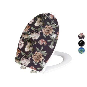 LIVARNO home WC-Sitz mit Absenkautomatik, aus Duroplast -...