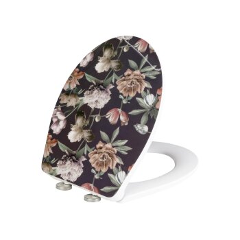 LIVARNO home WC-Sitz mit Absenkautomatik, aus Duroplast -...