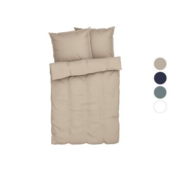 LIVARNO home Lyocell-Satin-Bettwäsche, 200 x 220 cm...