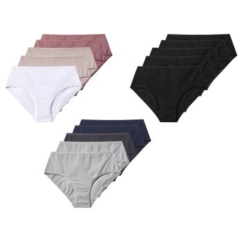 esmara® Damen Slips mit hoher Taille, 5 Stück -...
