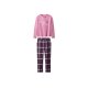 esmara® Damen Pyjama mit Hose aus Flanell - B-Ware