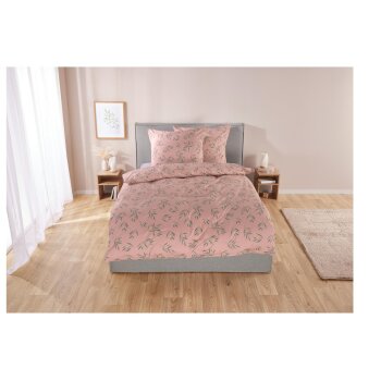 LIVARNO home Mikrofaser-Satin-Bettwäsche, atmungsaktiv, 200 x 220 cm - B-Ware